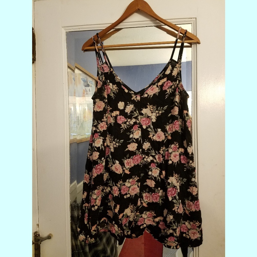 Strappy Floral Tank